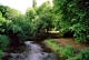 Wohnen am Fluss. Die Ufer der Lihoury nahe der Moulin.